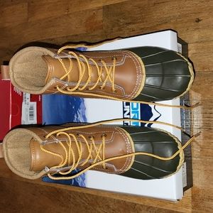 Stormy Mountain womens leather Rainboots